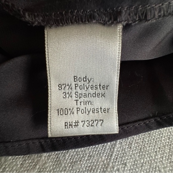 Lauren Conrad Blouse Womens Extra Small Sleeveless Ruffle Peplum XS Dressy Top - Picture 9 of 10